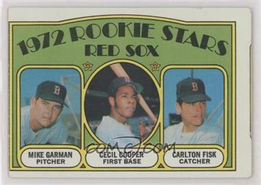 1972 Topps - [Base] #79 - 1972 Rookie Stars - Mike Garman, Cecil Cooper, Carlton Fisk