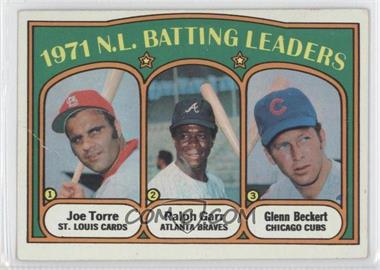 1972 Topps - [Base] #85 - League Leaders - Joe Torre, Ralph Garr, Glenn Beckert [Noted]