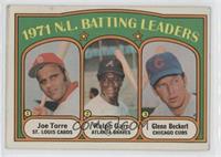 League Leaders - Joe Torre, Ralph Garr, Glenn Beckert [Good to VGR…