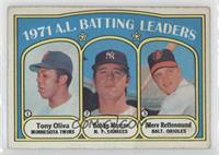 League Leaders - Tony Oliva, Bobby Murcer, Merv Rettenmund [Poor to F…