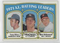 League Leaders - Tony Oliva, Bobby Murcer, Merv Rettenmund [Poor to F…