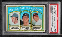 League Leaders - Tony Oliva, Bobby Murcer, Merv Rettenmund [PSA 8 NM&…