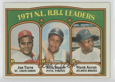1972 Topps - [Base] #87 - League Leaders - Joe Torre, Willie Stargell, Hank Aaron