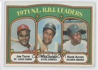 League Leaders - Joe Torre, Willie Stargell, Hank Aaron [Noted]