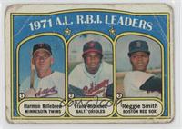 League Leaders - Harmon Killebrew, Frank Robinson, Reggie Smith [COMC RCR&…