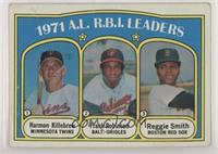 League Leaders - Harmon Killebrew, Frank Robinson, Reggie Smith