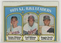 League Leaders - Harmon Killebrew, Frank Robinson, Reggie Smith