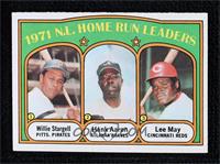 League Leaders - Willie Stargell, Hank Aaron, Lee May
