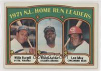 League Leaders - Willie Stargell, Hank Aaron, Lee May