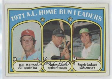 1972 Topps - [Base] #90 - League Leaders - Bill Melton, Norm Cash, Reggie Jackson