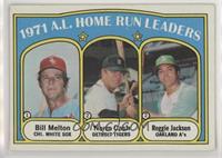League Leaders - Bill Melton, Norm Cash, Reggie Jackson [Good to VG&#…