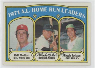 1972 Topps - [Base] #90 - League Leaders - Bill Melton, Norm Cash, Reggie Jackson