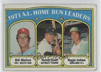 League Leaders - Bill Melton, Norm Cash, Reggie Jackson [Good to VG&#…