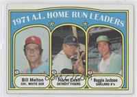 League Leaders - Bill Melton, Norm Cash, Reggie Jackson [Noted]