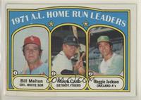 League Leaders - Bill Melton, Norm Cash, Reggie Jackson