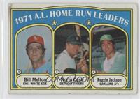 League Leaders - Bill Melton, Norm Cash, Reggie Jackson [Noted]