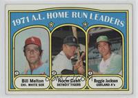 League Leaders - Bill Melton, Norm Cash, Reggie Jackson [Good to VG&#…