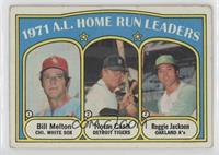 League Leaders - Bill Melton, Norm Cash, Reggie Jackson [Poor to Fair]