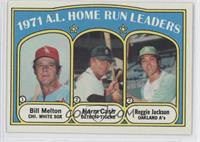 League Leaders - Bill Melton, Norm Cash, Reggie Jackson