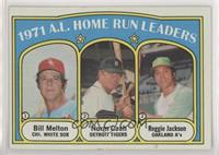 League Leaders - Bill Melton, Norm Cash, Reggie Jackson