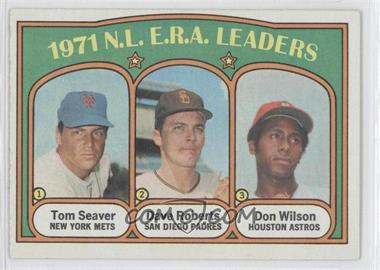 1972 Topps - [Base] #91 - League Leaders - Tom Seaver, Don Wilson, Dave Roberts