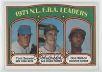 League Leaders - Tom Seaver, Don Wilson, Dave Roberts