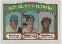 League Leaders - Tom Seaver, Don Wilson, Dave Roberts [Good to VGR…