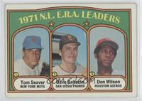 League Leaders - Tom Seaver, Don Wilson, Dave Roberts [Good to VGR…