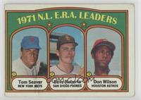 League Leaders - Tom Seaver, Don Wilson, Dave Roberts [Good to VGR…