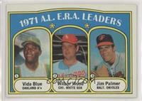 League Leaders - Vida Blue, Wilbur Wood, Jim Palmer