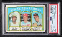 League Leaders - Vida Blue, Wilbur Wood, Jim Palmer [PSA 6.5 EX‑…