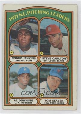 1972 Topps - [Base] #93 - League Leaders - Fergie Jenkins, Steve Carlton, Al Downing, Tom Seaver