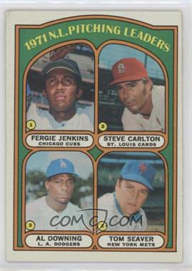 1972 Topps - [Base] #93 - League Leaders - Fergie Jenkins, Steve Carlton, Al Downing, Tom Seaver