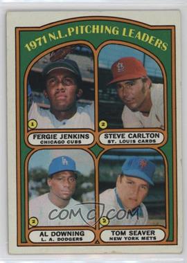 1972 Topps - [Base] #93 - League Leaders - Fergie Jenkins, Steve Carlton, Al Downing, Tom Seaver