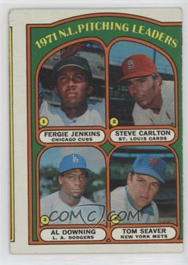 1972 Topps - [Base] #93 - League Leaders - Fergie Jenkins, Steve Carlton, Al Downing, Tom Seaver