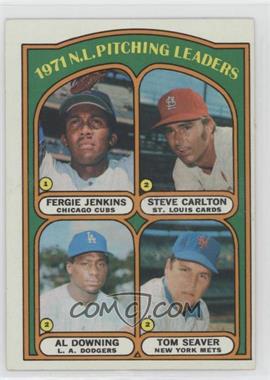 1972 Topps - [Base] #93 - League Leaders - Fergie Jenkins, Steve Carlton, Al Downing, Tom Seaver