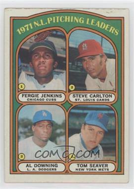 1972 Topps - [Base] #93 - League Leaders - Fergie Jenkins, Steve Carlton, Al Downing, Tom Seaver