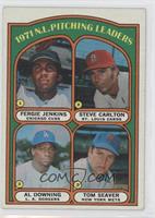 League Leaders - Fergie Jenkins, Steve Carlton, Al Downing, Tom Seaver