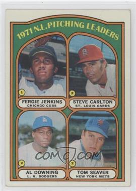 1972 Topps - [Base] #93 - League Leaders - Fergie Jenkins, Steve Carlton, Al Downing, Tom Seaver