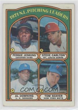 1972 Topps - [Base] #93 - League Leaders - Fergie Jenkins, Steve Carlton, Al Downing, Tom Seaver