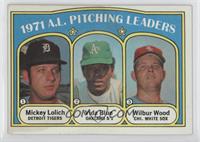 League Leaders - Mickey Lolich, Vida Blue, Wilbur Wood [Good to VG…