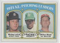 League Leaders - Mickey Lolich, Vida Blue, Wilbur Wood