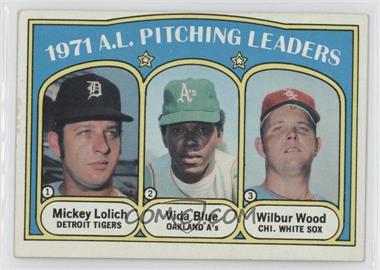 1972 Topps - [Base] #94 - League Leaders - Mickey Lolich, Vida Blue, Wilbur Wood