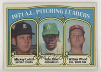 League Leaders - Mickey Lolich, Vida Blue, Wilbur Wood