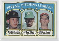 League Leaders - Mickey Lolich, Vida Blue, Wilbur Wood