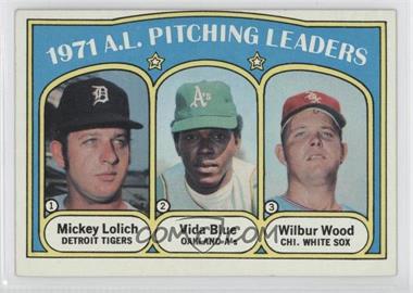 1972 Topps - [Base] #94 - League Leaders - Mickey Lolich, Vida Blue, Wilbur Wood