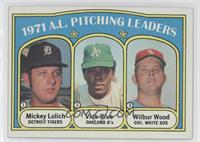 League Leaders - Mickey Lolich, Vida Blue, Wilbur Wood