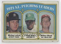 League Leaders - Mickey Lolich, Vida Blue, Wilbur Wood [Poor to Fair]