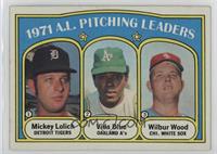 League Leaders - Mickey Lolich, Vida Blue, Wilbur Wood [Good to VG…