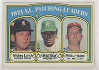 League Leaders - Mickey Lolich, Vida Blue, Wilbur Wood [Poor to Fair]